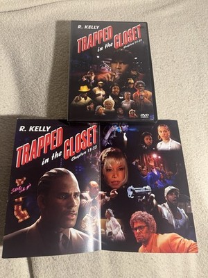 R. Kelly Trapped in the Closet: Chapters 13-22 DVD COMPLETE With Insert Rap Hip