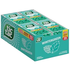 Tic Tac Wintergreen, On the Go Breath Mints, 100 pieces, Bulk 12 Pk, 1.7 oz Each