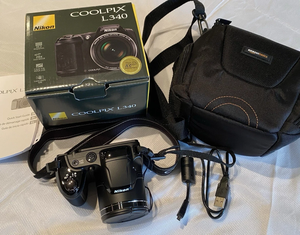 Preços baixos em Câmeras digitais Nikon Coolpix L340 | eBay