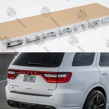 For 17-22 Durango Trunk / Decklid GT Emblem Badge Gloss Chrome Nameplate