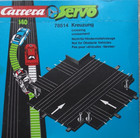 Carrera Servo 140 Kreuzung Ersatz Spur Schiene Bahn Rennbahn Zubehör 78514 OVP