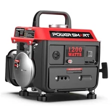  1200W Gas Portable Generator,Small Generator for Home & 1200W-Quiet-Portable