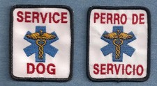 SERVICE DOG MEDICAL PATCH - service dog vest patch
