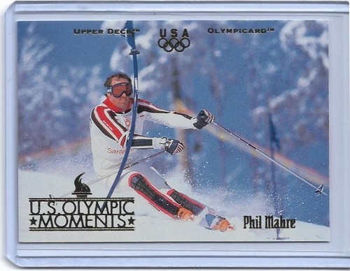 Photo Vintage Originale 8x10 - Skieur Phil Mahre - US Pro Tour Ski Alpin