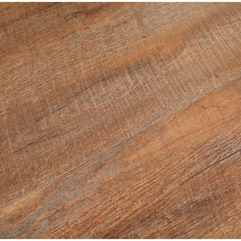 Maykke 18 Sq Ft Reclaimed Pecan Luxury Vinyl Interlocking Plank