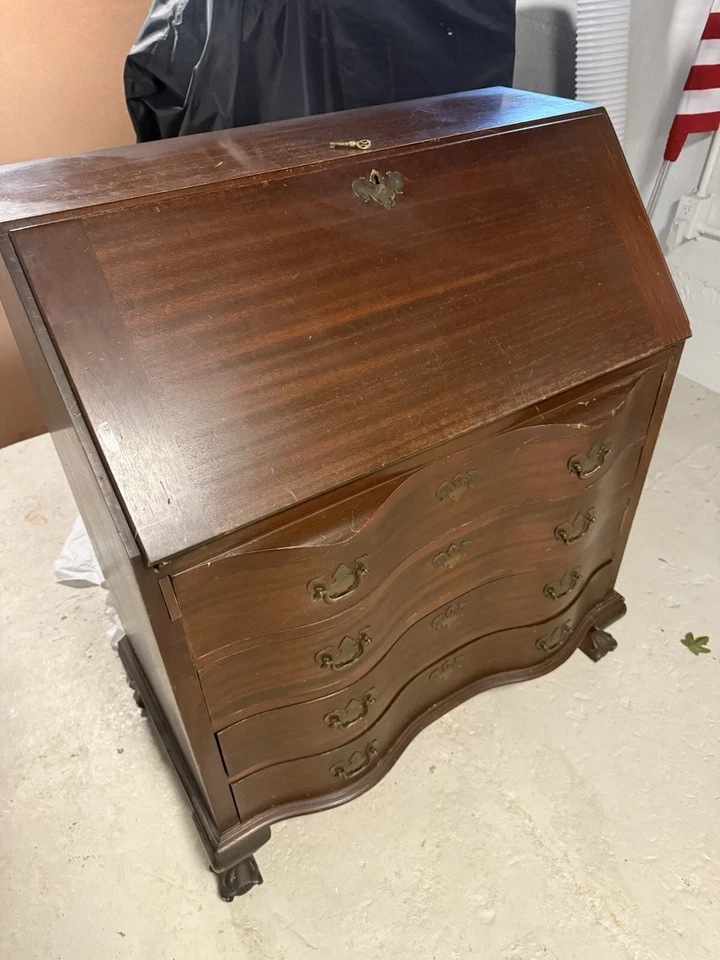 Maddox Reproducciones Coloniales - Vintage/Antiguo - Escritorio Secretaria Foto 4 de 4