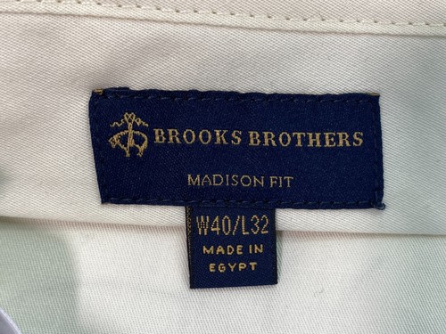 Brooks Brothers Madison Fit Wolle Anzughose Herren 40 x 32 olivgrün formell - Bild 20 von 23