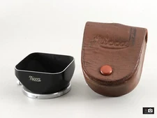 Rare Nicca 42mm lens hood w/Case for Nikkor HC 5cm F2 L39 Lens From JP