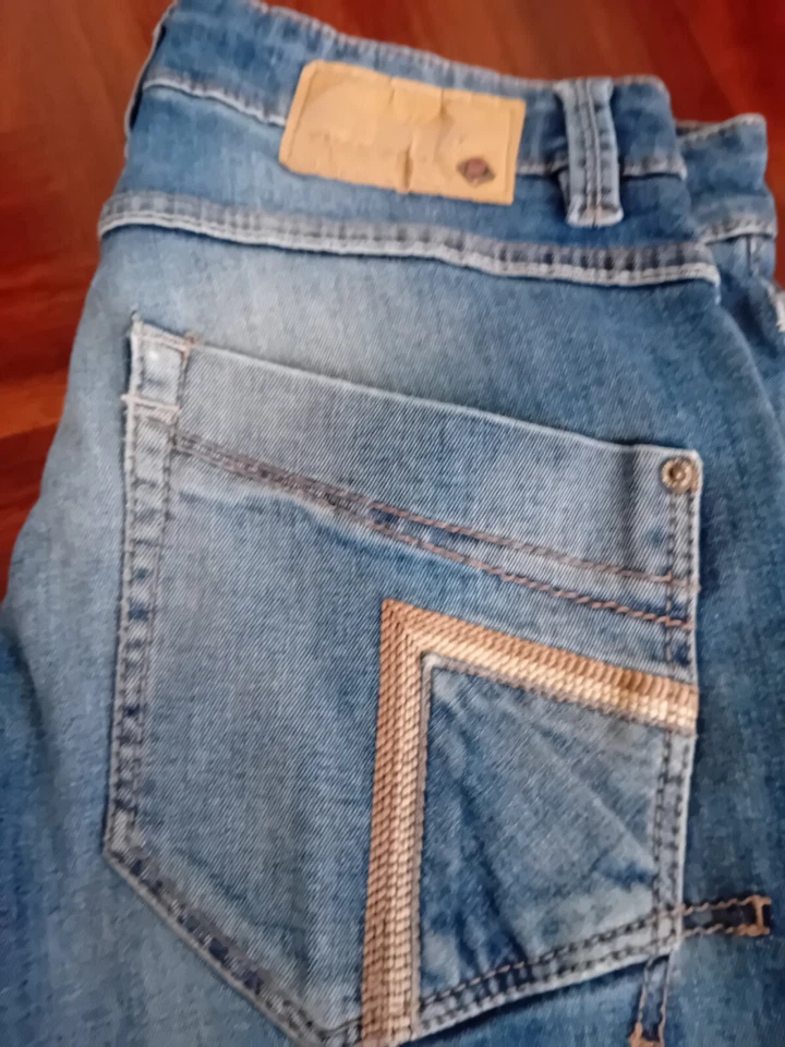 TIMEZONE Edo Tz Jeans da uomo regular slim chino denim pantalone pant size 30/34 - Imagen 3 de 4