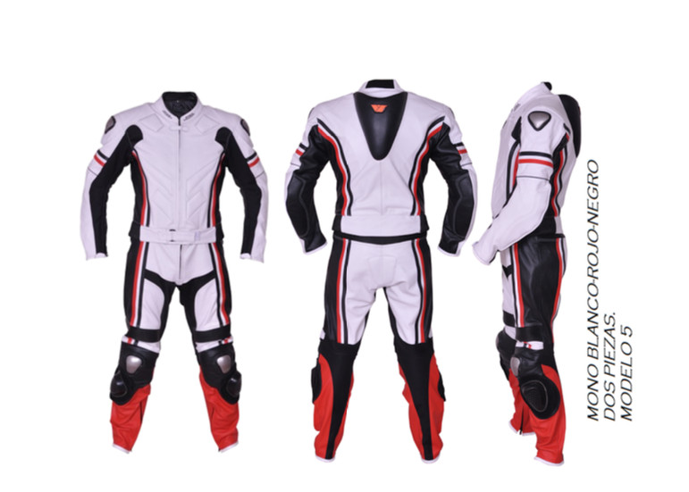 MONO DE MOTO/PIEL VACUNO. REKO RACING