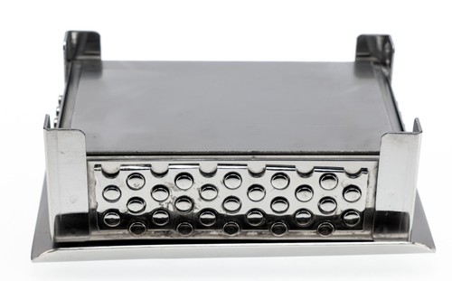 Stanley Szwarc Style Steel Box Small Welded Hinged 5.5x4x1.75in 1.75lbs Rare VG - Picture 7 of 21