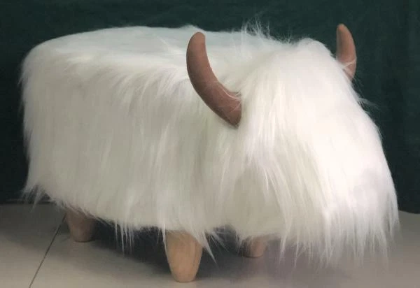 Highland cow footstool ebay deals