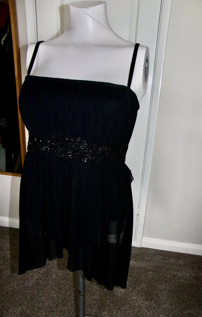 Black christmas on sale party tops