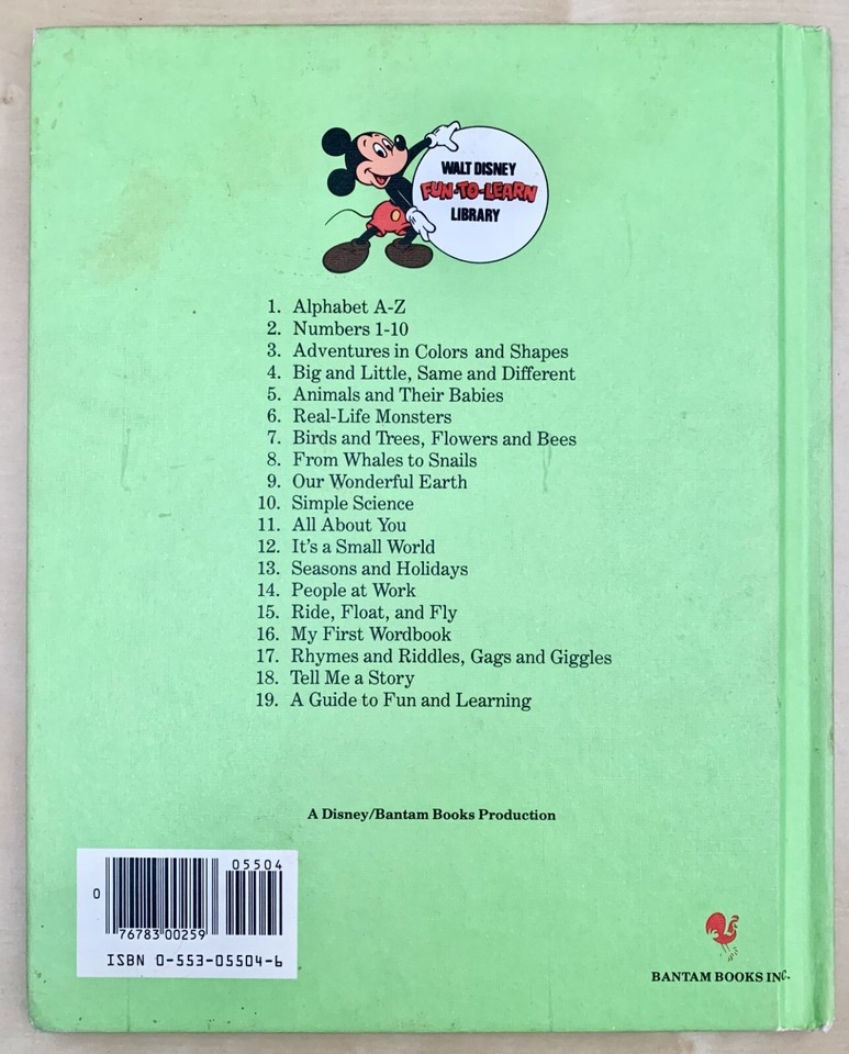 Big And Little Same And Different Walt Disney Fun To Learn Library Big and little same and different walt disney fun to learn library