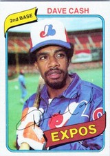 1980 Topps #14 Dave Cash Montreal Expos NM
