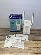TP-Link AX1800 Dual Band WiFi 6 Range Extender RE615X - POWERS ON