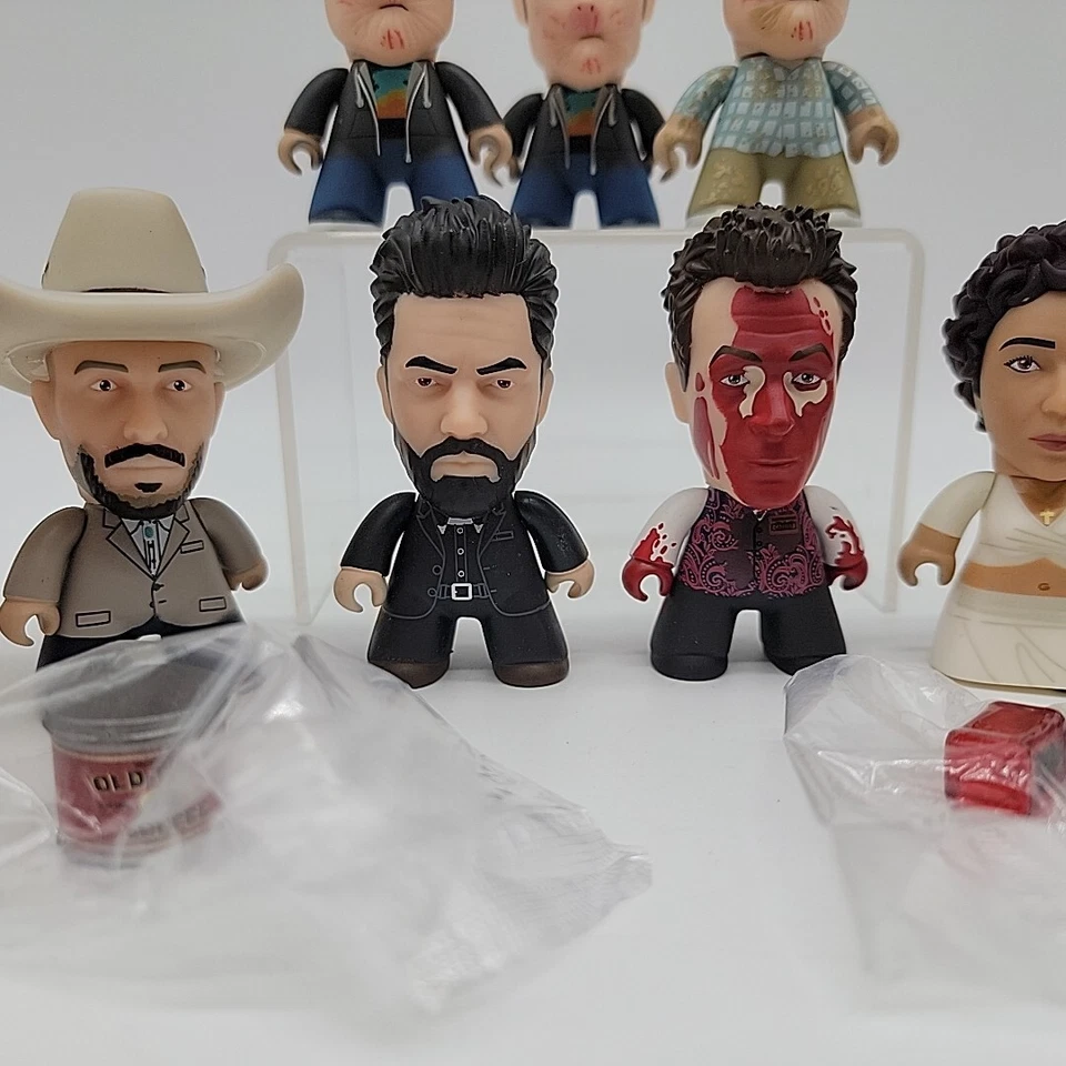 Лот из 9 виниловых фигурок Preacher Titans Fiore Arseface Jesse Custer Cassidy Tulip - Изображение 3 из 4