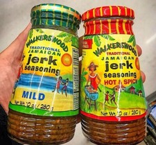 Walkerswood Traditional Jamaican Jerk Seasoning Hot Spicy 10oz Pack Of 2