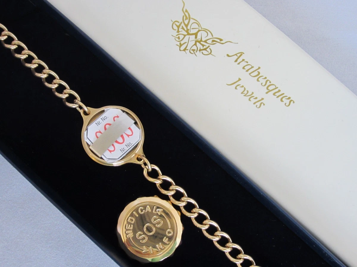 Ladies sos hotsell bracelet