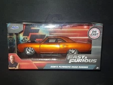 JADA 1/24 DOM'S PLYMOUTH ROAD RUNNER 1970 FAST AND FURIOUS 7 97126