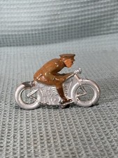 Barclay Manoil Lead Toy Soldier Motorcycle Cop Police