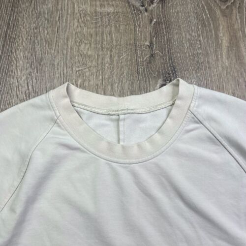 Lululemon Pullover City Sweat Crew Neck Sweater Mens Size Large Ivory - Picture 7 of 13