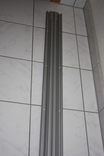 Schiebetüre Regal - Hülsta Now - schwarzbraun - 140x105cm - mit Schienen - Bild 5 von 7