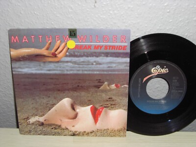 Schallplatte 7''/ MATTHEW WILDER ( BREAK MY STRIDE ) Vinyl 1983