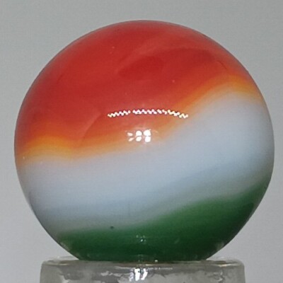 Vintage Vitro All-Red Marble .62 Inch Near-Mint Condition Combined