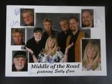 Middle of the Road "Sally Carr" Autogramme signed 13x18 cm Postkarte