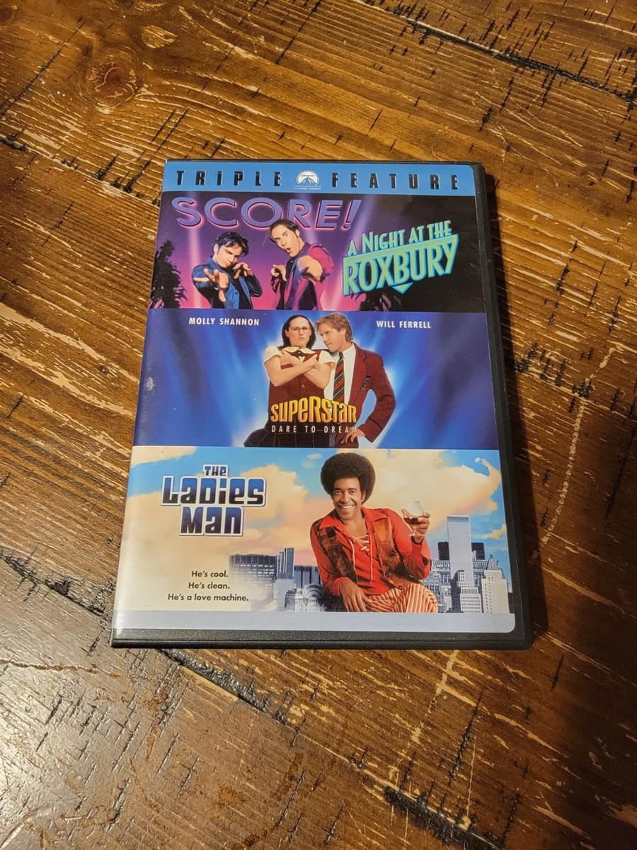 A Night at the Roxbury/Superstar/The Ladies Man (DVD, 2007, 3-Disc