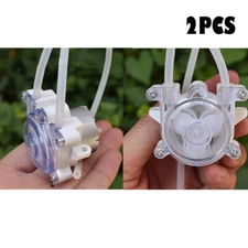 2X DC 6V-12V Mini 500 Peristaltic Pump Dosing Pump Liquid Water Squeeze Pump US