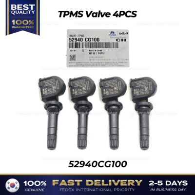 s♡m ⭐Genuine⭐ TPMS Valve 4PCS 52940CG100 for Hyundai Ioniq 6 Kia EV6