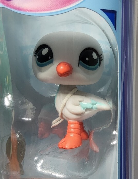Littlest Pet Shop G7 # 41 Seagull 42 Yellow Shark 43 Otter