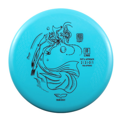Yikun Discs - LING - 2 Speed Understable Disc Golf Putt and Approach