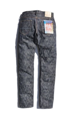 SAMURAI JEANS S710SXJ-SSG "MAKOTO" 18OZ SLUB DENIM JEANS SLIM STRAIGHT Non Wash - Picture 3 of 18