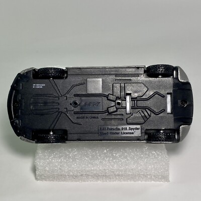 MSZ Vroom Tech 1:41 Porsche 918 Spyder Diecast Silver | eBay