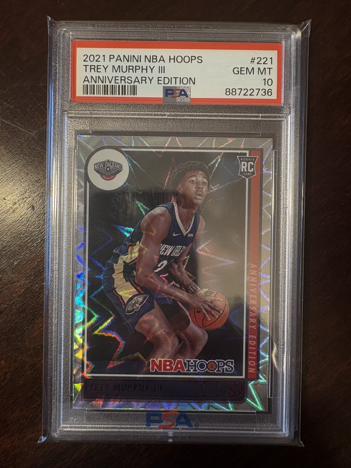 Trey Murphy III 2021-2022 Panini NBA Hoops Anniversary SSP Rookie PSA 10 POP 1