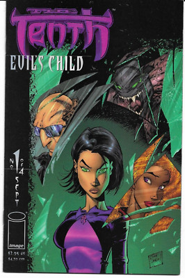 TENTH (The): Evil's Child - No. 1  (Sept 1999 ) Variant 'BLACK BAR' Cover