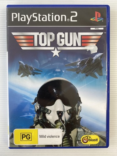 Top Gun (PlayStation 2 PS2 PAL Game) Complete With Manual Included - VGC