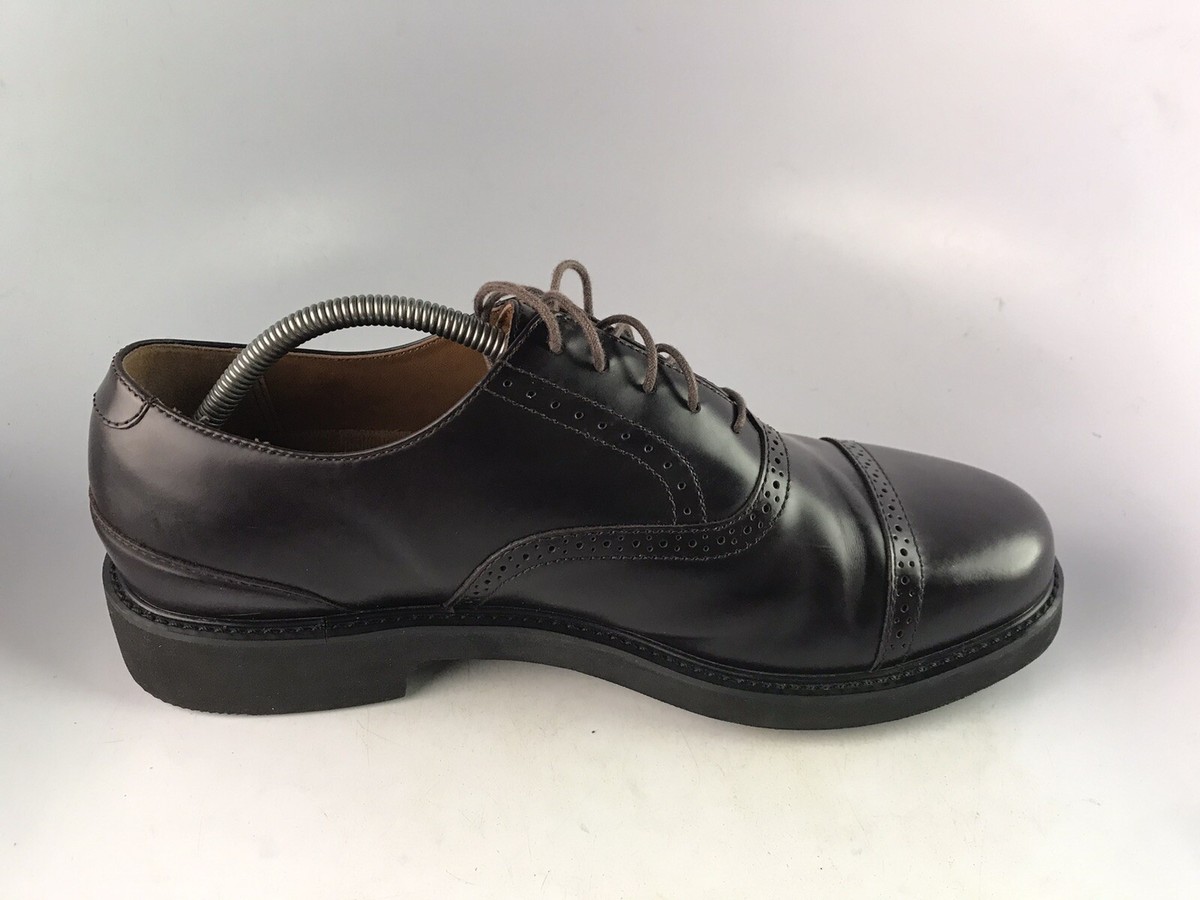 ROCKPORT Shoes Men\'s 10.5  Black Leather Oxford Cap Toe Lace Up With Shoe Tree Rockport Men main image 4