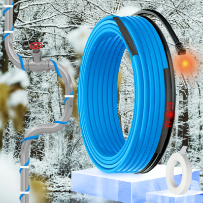 MAXKOSKO 35 Ft Heating Cable for Pipe Freeze ProtectionSelf-Regulating Heat Tape
