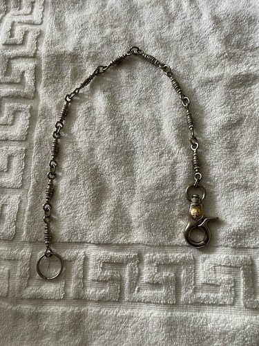Gianni Versace Medusa Wallet Chain With Greek Key Pattern - Argonne Hall, LLC - Picture 2 of 12