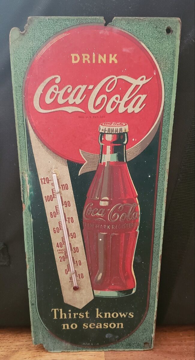 Coca-Cola 温度計 アンティーク Coca-Cola コカコーラ温度計 ✨Vintage レトロ - メルカリ