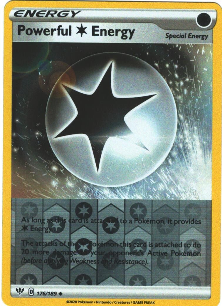 powerful energy pokemon card price 10 Most Pokmon TCG Cards of All Time it provides Colorless Energy. Powerful Energy 176/189 Uncommon Darkness