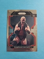 RAMPAGE BROWN 2022 PANINI PRIZM WWE WRESTLING CARD # 109 H8241