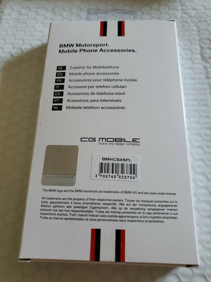 NEW BMW Motorsport Hard Case For Samsung Galaxy S4 Original Phone Cover - Image 3 of 3