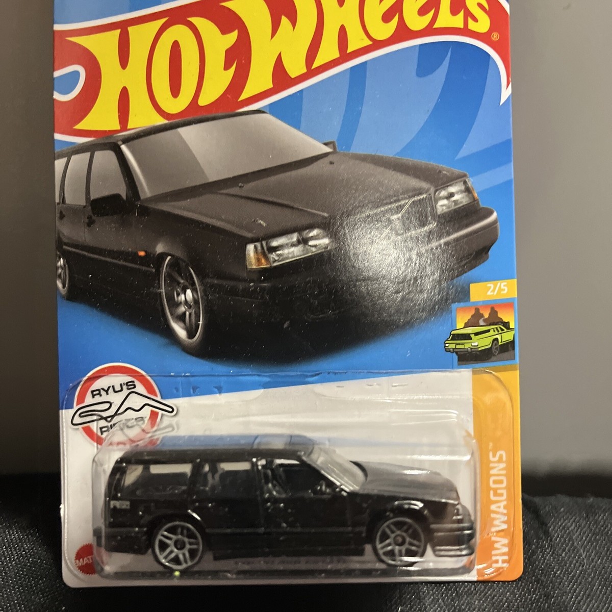 2022 Hot Wheels #140/250 Volvo 850 Estate Black HW Wagons 2