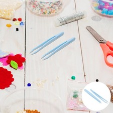20 Pcs Plastic Tweezers For Children Bead Sorting Jewelry Making Supplies