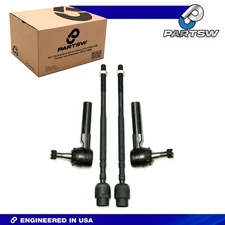PartsW Chevy Impala Grand Prix 4Pc Front Inner & Outer Tie Rod Kit